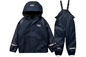 Helly Hansen Unisex Kids Bergen Fleece PU Rain Set 2.0