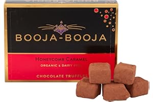Booja - Booja, Honeycomb Caramel Vegan Chocolate Truffles 92g