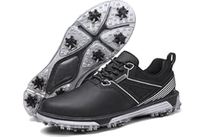 BOEBIZ Waterproof Golf Shoes Men Comfortable Golf Sneakers Outdoor Size 40-47 Walking Footwears Anti Slip Athletic Sneakers