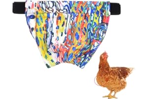 YUYUSO Chicken Bra Chicken Crop Support Chest Bra Crop Protector for Poultry Hen Rooster