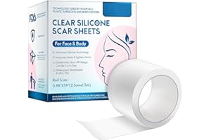 ACUNNY Pansement en silicone transparent professionnel pour cicatrices dues à la section C, bande gel chirurgicale pour enlever les cicatrices, réutilisable et efficace