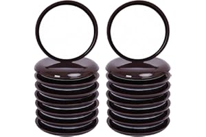 Ezprotekt Furniture Sliders for Carpet and Rug Flooring 2-1/8" Furniture Gliders for Moving Heavy Furniture Quickly and Easily - Furniture Moving Pads (Brown 54mm, 16pcs)