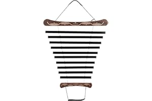 Sonic Energy Meditation Flow Chime – 10 Töne Klangspiel, C Moll, 432 Hz – Für Meditation und Therapie – Inkl. Tasche und Schlägel (MFC10CMIBK)