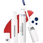 Wonderskin Peel Off Lip Tint Kit with Activator - Waterproof Lipstick | Lip Mask &amp; Spray Activator - Apply, wait a few second