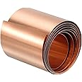 uxcell Copper Sheet Roll, Metal Foil Plate 1000mm x 40mm x 0.5mm
