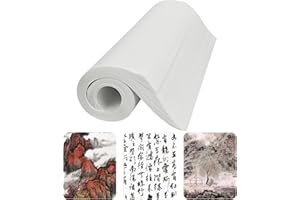 Hugwish 120 sztuk papier ryżowy 35 x 25 cm do chińskiej kaligrafii, malarstwa, rysunku