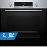 Bosch, Multifunction Oven with Added Steam, Series 4, Steel, HQA514ES3 | Consigue asados jugosos por dentro y crujientes por