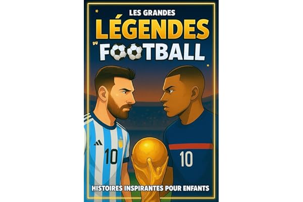 Les Grandes Légendes du Foot: Histoires Inspirantes des Stars du Foot, Faits Extraordinaires, Anecdotes captivantes et Leçons pour Développer la ... la Confiance en Soi | Illustré en COULEURS.