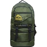 Montana 55+10 Liter Gusseted Waterproof Multi-Eyed School-Camper-Travel-Mountaineer-Outdoor Backpack
