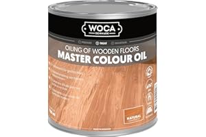 WOCA 522007AA Meister Colour - Olio naturale, 0,75 litri, colore: Nero