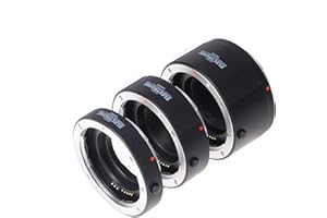 FOTGA Automatik AF Autofokus Makro Verlängerungsrohr (13mm 20mm 36mm) Satz DG für Canon EOS EF EF-S Mount Objektiv DSLR Kamera 7D Mark II, 5D IV III, 5Ds, 6D II, 200D, 850D, 800D, 760D, 90D, 80D, 77D