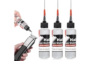 GEAANEN 3pcs Scherkopf ÖL für Haarschneidemaschinen Rasierer ÖL Haarschneidemaschine Ö-L für Rasierer ScherkopföL Geruchloses Reibungsminderndes für Haarschneider Rasierer Feinmechanik Ö-L 60ml
