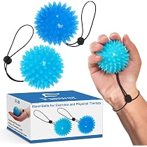Abiemuce 5PCS Finger Trainer Hand Trainer, per L'allenamento Della Forza di Presa, per Impastare e per la Terapia della Mano, per L'allenamento dell'artrite, per Il Rafforzamento alleviare