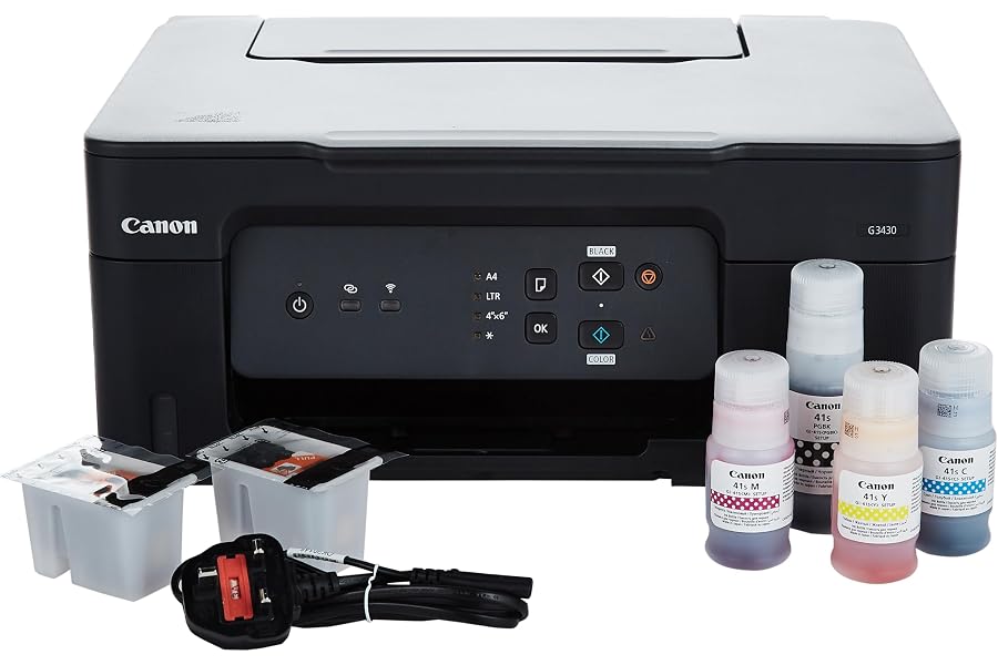 Canon Ink Tank All-in-One Printer Pixma G3430