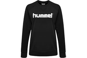 hummel Sudadera Mujer de Algodón con Logo Hmlgo Sudadera Mujer