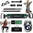 Gymproluxe Original Portable Gym - Resistance Exercise Band Set for Home Gym - 90KG Resistance Band Set for Men and Women - Multi Gym Fitness Equipment for Home Workout…