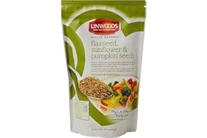 LINWOODS Organic Milled Flaxseed Sunflower & Pumpkin 425g (Pack of 4)