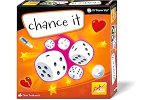 Zoch 601105167 Chance it - Würfelspiel für 3 bis 6 Spieler – Das Zockerspiel für alle die gerne EIN Risiko eingehen, ab 10 Jahren