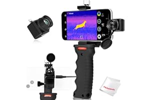 InfiRay T2 Pro Thermal Camera for iPhone, 256X192 Resolution Thermal Imager Camera, 13mm Focal Length Thermal Imager, 13.6X10.2 FOV, Hot Spot Tracking for Hunting, Up to 1300m (for iOS 13 or above)