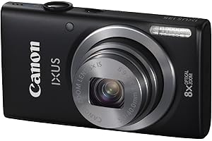 Canon Ixus 135 Appareil Photo numérique Ecran 2,7" (6,8 cm) 16 Mpix Zoom Optique 8X USB Noir