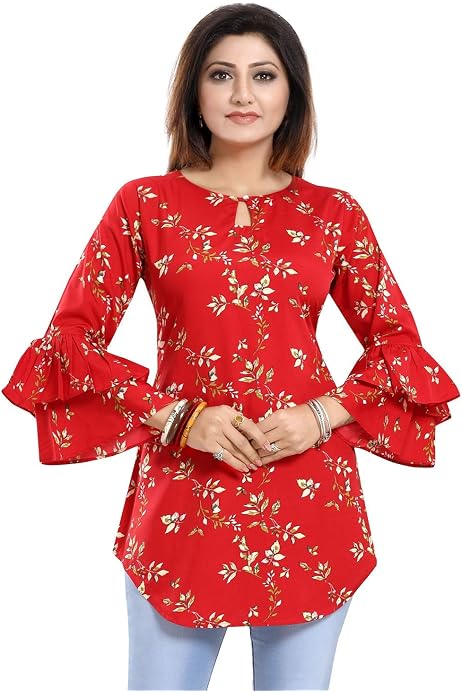 Ayukti Indian Tunic Tops/Short Kurti 