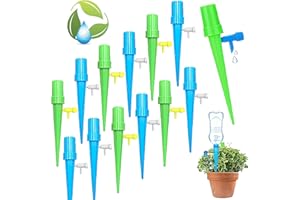 May Huang 30 Pcs Irrigation Goutte à Goutte Kit, Dispositif d'arrosage Automatique Réglable, Irrigation Goutte à Goutte Bouteille D'arrosage en Pot pour Jardin Maison Intérieur Extérieur