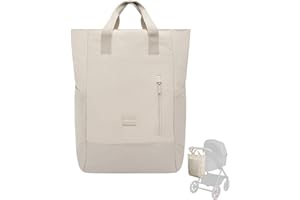 Johnny Urban Wickelrucksack & Wickeltasche für Kinderwagen - Blair - Kinderwagentasche mit vielen Fächern & Flaschenhalter - 16 Liter Volumen - Wasserabweisend