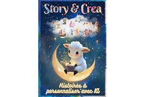 StoryCréa : Histoires à personnaliser avec IA: Livre Interactif Enfant : Créez, Imprimez et Illustrez des Contes Uniques Basés sur l’Imaginaire et les ... Activité Créative et Partage Parent-Enfant.