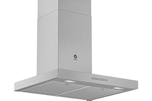 Balay - Campana Decorativa de Pared, Iluminación LED, 60 cm, 4 Potencias, Acero Inoxidable, 3BC067EX