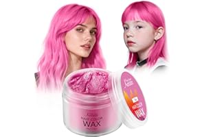 Magic Master Keratina Rosa Gel Colorato per Capelli Uomo e Donna Lavabile, Colore Temporaneo Capelli per Bambini, Colore Capelli Temporaneo, Crema Colorata Capelli per Feste o Cosplay
