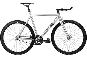 FabricBike Light – Fixed Gear bicicletta, Single Speed Fixie completa mozzo, Telaio in alluminio e forcella, ruote 28, 6 colori, 3 dimensioni, 9.45 kg (taglia M)