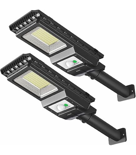 Lampione stradale LED solare 400W con sensore di movimento IP67 | Leroy Merlin