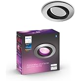 Philips Hue Centura Akıllı G&ouml;mme Spot 1x4.2W (Al&uuml;minyum) - 25.000 Saat Ampul Kullanım &Ouml;mr&uuml;