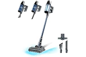 Cecotec Aspiradora Escoba sin Cable BLDC Conga Rockstar RS50. 400W, Potencia de SucciÛn 120 AW, Modo Auto, Cepillo Mixto XL, Atrapa Pelos sin Enredos, Batería 33,6V, Limpia 130m2 en Modo Eco