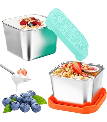 Ronde Metalen Voedsel Containers Herbruikbare 5 Stks/set Rvs Opslag Containers Met Deksels Keuken Voedsel Containers Kommen