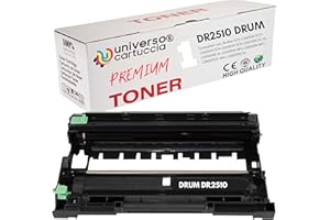 universo cartuccia -DR2510 Drum Compatibile con Brother DCP-L2665DW DCP-L2660DW DCP-L2620DW DCP-L2627DW/XL HL-L2400DWE HL-L2445DW MFC-L2835DW MFC-L2860DW/E MFC-L2827DW/XL (DRUM)