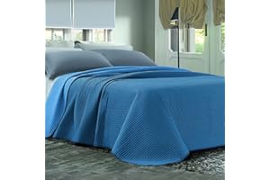 L'ANTICO ARCOLAIO - Copriletto Singolo (80 gr/m2) Trapunta Estiva Letto Singolo, Trapunta Letto Singolo Primaverile Leggera in Microfibra, Trapuntino Primaverile Singolo,Double Face 100% Made in Italy