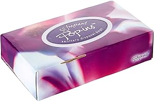 Polylina Pop-Ins Sanitary Disposal Bags 50,Purple