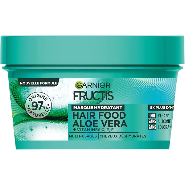 Garnier Fructis Hair Food Ananas Haarmaske – 390 Ml, Intensiv Pflegend Für Geschmeidiges Haar