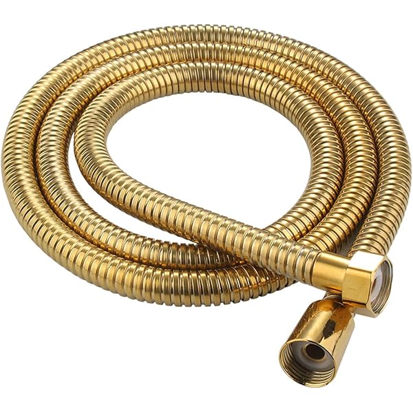 KOHLER K-9514-AF MasterShower Brauseschlauch, 152,4 Cm, Metall, Vibrant French Gold