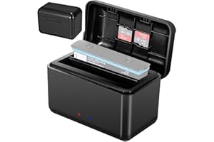 Honbobo Ładowarka X4 kompatybilna z ładowarką Insta360 X4 Etui do ładowania baterii Szybkie ładowanie akumulatora Podwójne ładowanie Akcesoria