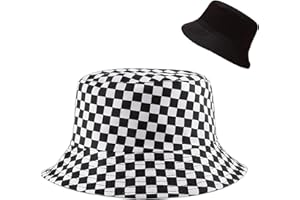 XYIYI Cute Bucket Hat Beach Fisherman Hats for Women, Reversible Double-Side-Wear