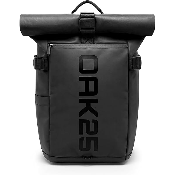 OAK25 Zaino Donna e Uomo Verde - Daybag - Zaino da Bici Riflettente - Alta Visibilità e Sicurezza - Zaino da Ciclismo con Scomparto per Laptop - Repellente all'Acqua