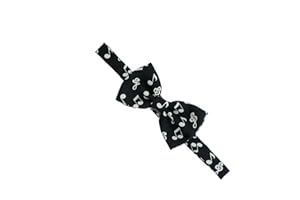 Zac's Alter Ego Fancy Dress Musical Notes Formal Bow Tie