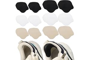 Yamobi 24 pary podkładek pod pięty, 3 kolory, wysokiej jakości wkładki do butów, skórzane ochraniacze pięt, samoprzylepne podkładki pod stopy, naprawa pięty butów, naprawa pięty butów