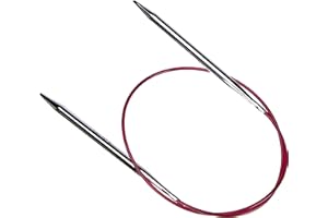 KnitPro Nova Metal - Ferri Circolari Fissi, 50 cm 4,5 mm