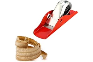 QXCFTW Wood Planer, Wood Planer for Doors, Block Plane, for Edge Rounding, Trimming, DIY Crafting, Cabinet Work, Joinery