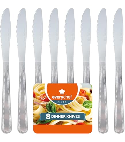 Coltello Da Tavola Olympia Dubarry - Confezione Da 12, Design Elegante E Funzionale