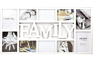 ACCENT BY NIELSEN Nielsen Design Nielsen Family Collage Blanco. plástico Galerie 8999331