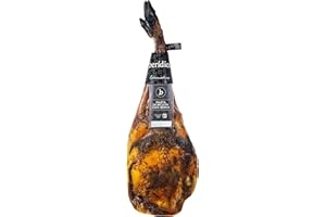 Paleta de Bellota 100% Ibérica. PATA NEGRA."Etiqueta Negra" Pieza de 5 Kg aprox. Elaborada Artesanalmente. BERÍDICO. Paleta I